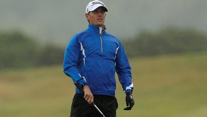 Australian golfer Jason Scrivener